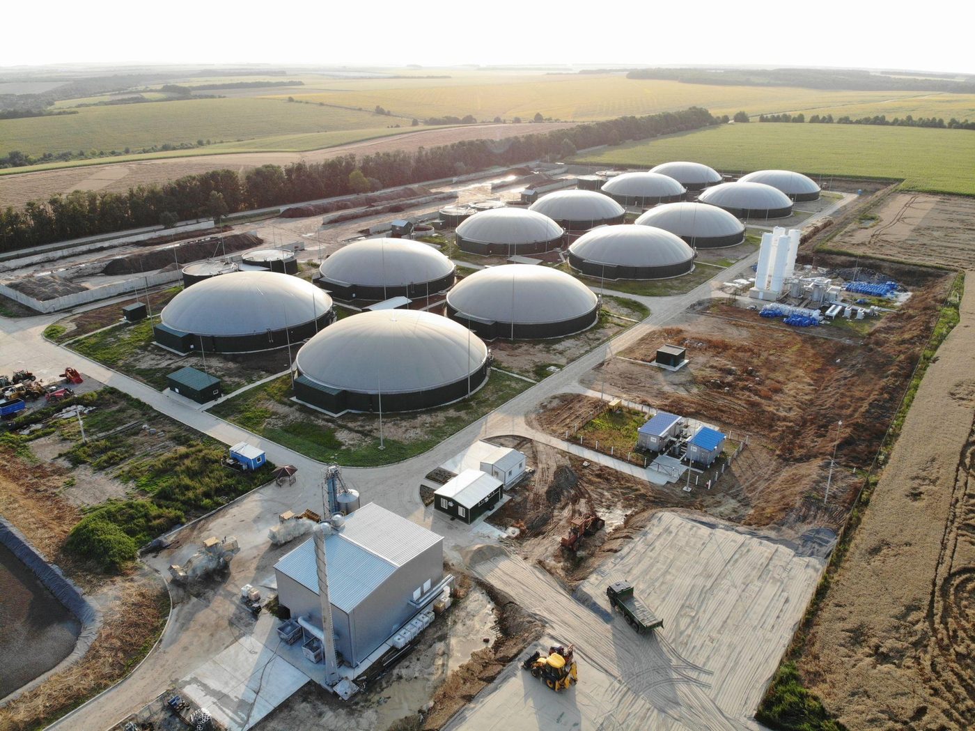 Impianto di biogas agricolo